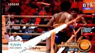 Chan Cheymov Ft. Loy Parneat | Kubota Boxing | BTV News Boxing 29 March 2015