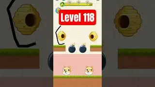 Save the dog from the Bees Level 118 #gaming