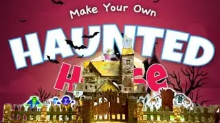 Haunted House | 3D Paper Construction Model For Kids | Mittimate | #haunted House | Realistic Design