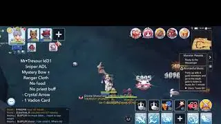 Sniper ADL Mystery bow + Ranger Cloth HUNT BRILIGHT, NO FOOD. RAGNAROK M ETERNAL LOVE SEA