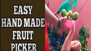 DIY Fruit Picker from Waste Cold Drink Bottle | Easy Garden Hack || S_GARDENING