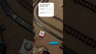 My starter train layout