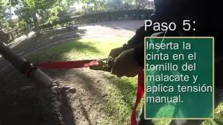 Tutorial Slackline en Espa&ntilde;ol &iquest;C&oacute;mo instalar tu cinta Absolute? Escuela de Slackline Bogot&aacute;