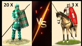 Will 3 Legionary Cavalries win 20 Eastern Infantry units if they flank?