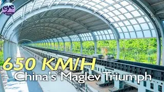 Chinese maglev vehicle hits 650 km/h on test track