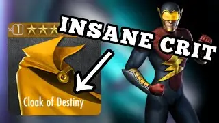 Earth 2 The Flash With Cloak Of Destiny DESTROYS ONLINE BATTLES!!! - Injustice Mobile