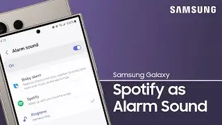 Установите Spotify на свой будильник | Samsung US