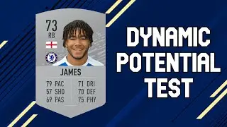 Reece James Dynamic Potential Test! FIFA 20 Career Mode