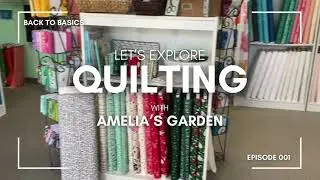 Back to Quilting Basics | Learn how to square up your fabric before you begin