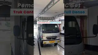 Pemasangan AC Set Denso Full Spek Truk Canter Euro 4 || NAGARA AC BATANG