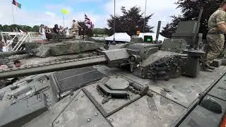 AJAX seen from top at Tankfest 2025
