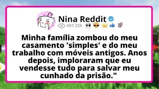 Minha FAM&Iacute;LIA zombou do meu casamento 'SIMPLES' e do meu trabalho com m&oacute;veis ANTIGOS. Anos depois...