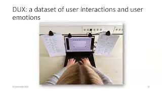 AI-based User Emotion Recognition from Interaction Data: Challenges for Training Data Creation.