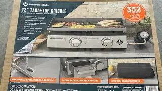 Распаковка настольной сковороды Member’s Mark 22”