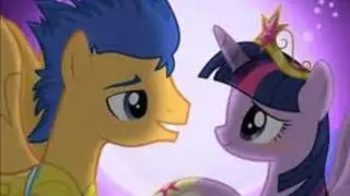 My Little Pony love (twilight sparkle and flash sentry)