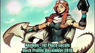 Demise Kozmo - 1st Place Locals Yugioh Deck Profile December 2018