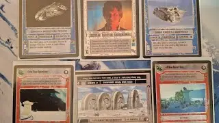 Echo Base Operations deck tech for Star Wars CCG SWCCG Han Solo, Leia and Millennium Falcon