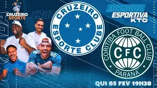 🔴 CRUZEIRO X CORITIBA | 2ª RODADA BRASILEIRO | JORNADA ESPORTIVA KTO CRUZEIRO SPORTS | AO VIVO