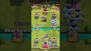 Bro couldn&rsquo;t handle a few ice golems😭 #clashroyale #shorts