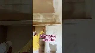 putty spray machine