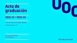 Acto de Graduación del curso 2022-2023 y 2023-2024. Madrid, sesión 17h