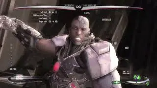 Cyborg 48% Supermove Combo - Injustice: Gods Among Us