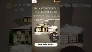 #farmplotsforsale #gatedcommunity #realestate #property @ Just 12,999/- Per sq.yds