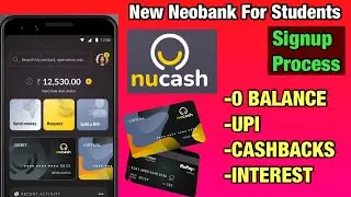 Nucash- New Neobank For students 😍 | Nucash Account opening | Nucash Benefits || Nucash Card Review