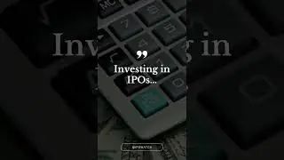 Investing in IPOs&hellip;Requires both skill and patience. #shorts #youtubeshorts #ipowatch