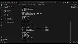 Phase-I: Todo In-Memory Python Console App.