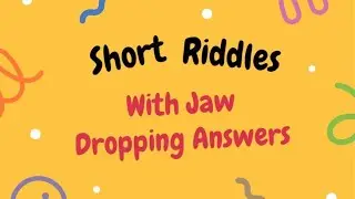 Short but really Hard Riddles | Can you solve them? | aussi loca
