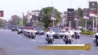 الرئيس عبد الفتاح السيسي يستقبل عاهل المملكة الأردنية الهاشمية