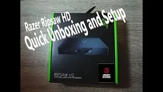 Quick Unboxing/Setup - Razer Ripsaw HD Capture Card
