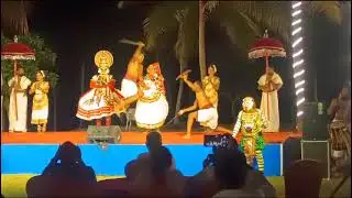 #trending #video #Mohiniyattam#Kanthara#dance#kerala #poovar resort #fourrts#starnite#2025
