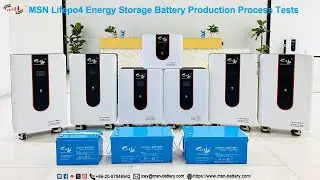 MSN Lifepo4 energy storage battery production process tests