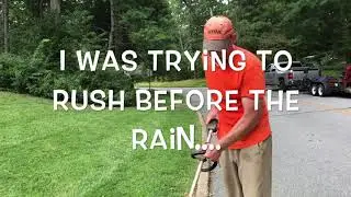 Edging with Stihl & Echo Black Diamond trimmer line