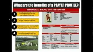 Free Player Profile. Be seen by College Coaches.