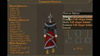 Обзор шлема Runescape Full Slayer