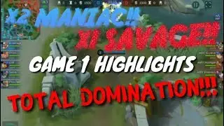 [HIGHLIGHTS] MSC 2019 Play-Offs Day 4 - Onic Esports vs IDNS (GAME 1) - SAVAGE!