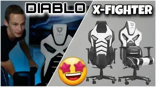 DIABLO X-FIGHTER 🤍 | Schustrich zeigt sein GAMING STUHL 🪑 | SchustrichTv 🎮