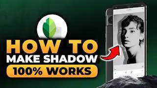How To Make Shadow in Snapseed (FAST & EASY) | 100% WORKS | NO Yapping, To The Point!