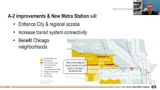 Proposed Near West Metra Station and Track Realignment