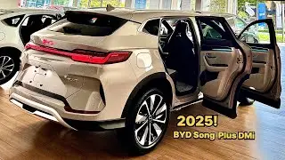 Новинка 2025 года! Премиальный BYD Song Plus Super DM-i: высокотехнологичный комфортный интерьер ...