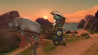 FFXIV HIPPO CART MOUNT