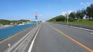 Cycling Miyagi Island, Okinawa; Great downhill!
