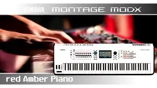 red Amber Piano for Yamaha MONTAGE | MODX | MODX+