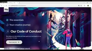 كيفيه التقديم الي موقع 99design بطريقه مبسطه