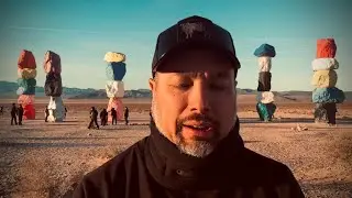 SHAKESPEARE SONNET 126 BY EMS : SEVEN MAGIC MOUNTAINS, NEVADA