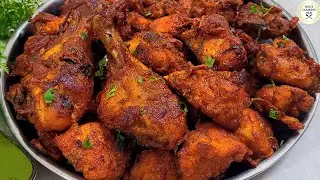 मज़ेदार क्रिस्पी मसाला चिकन फ्राई | Shaadi Jaisa Chicken Fry | Easy & Quick Juicy Chicken Fry Recipe
