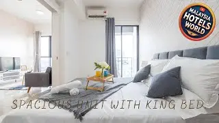 Cozy Oasis near Ikea TRX Mall King Size Bed 100mb | Kuala Lumpur, Malaysia | Hotel Review 🌟